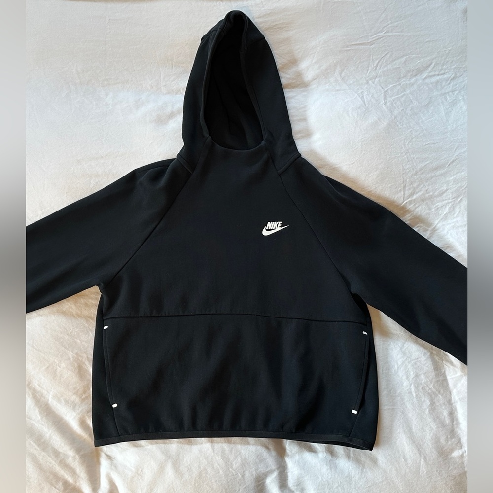 Nike Tech Fleece Hoodie Street Wear Sweatshirt Black Medium Like New